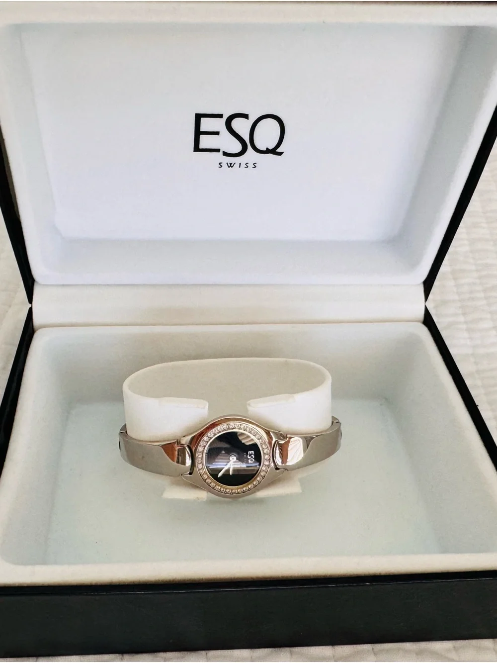 ESQ Women's Silver Bracelet Watch
